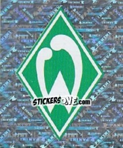 Sticker WERDER BREMEN - Glitter - Badge - German Football Bundesliga 2006-2007 - Panini