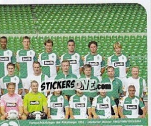 Figurina Team Sticker - German Football Bundesliga 2006-2007 - Panini