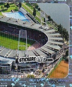 Sticker Stadion - Weserstadion - German Football Bundesliga 2006-2007 - Panini