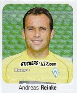 Sticker Andreas Reinke - German Football Bundesliga 2006-2007 - Panini