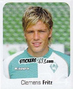 Sticker Clemens Fritz - German Football Bundesliga 2006-2007 - Panini