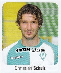 Sticker Christian Schulz - German Football Bundesliga 2006-2007 - Panini