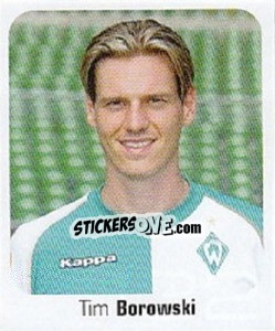 Cromo Tim Borowski - German Football Bundesliga 2006-2007 - Panini