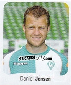 Sticker Daniel Jensen - German Football Bundesliga 2006-2007 - Panini