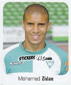 Sticker Mohamed Zidan - German Football Bundesliga 2006-2007 - Panini