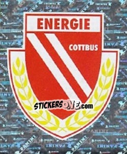 Figurina FC ENERGIE COTTBUS - Glitter - Badge - German Football Bundesliga 2006-2007 - Panini