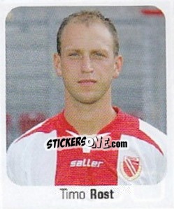 Sticker Timo Rost - German Football Bundesliga 2006-2007 - Panini
