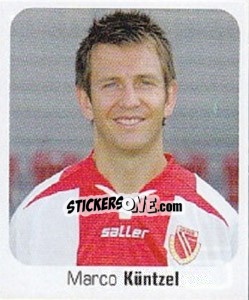 Sticker Marco Küntzel - German Football Bundesliga 2006-2007 - Panini