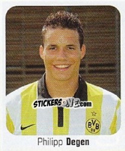Sticker Philipp Degen - German Football Bundesliga 2006-2007 n. 179 - Panini