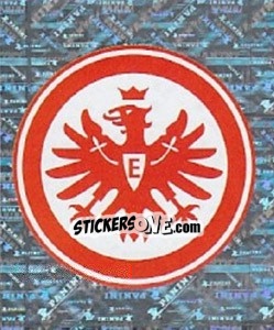 Sticker EINTRACHT FRANKFURT - Glitter - Badge - German Football Bundesliga 2006-2007 n. 196 - Panini