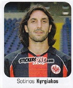 Cromo Sotirios Kyrgiakos - German Football Bundesliga 2006-2007 - Panini