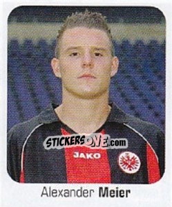 Sticker Alexander Meier - German Football Bundesliga 2006-2007 - Panini