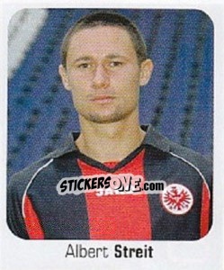 Sticker Albert Streit - German Football Bundesliga 2006-2007 - Panini