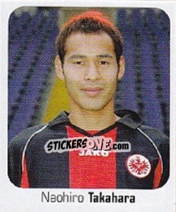 Sticker Naohiro Takahara - German Football Bundesliga 2006-2007 n. 220 - Panini