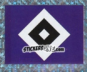 Sticker HAMBURGER SV - Glitter - Badge - German Football Bundesliga 2006-2007 n. 223 - Panini