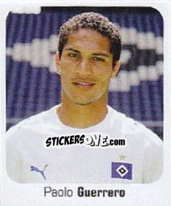 Sticker Paolo Guerrero - German Football Bundesliga 2006-2007 - Panini