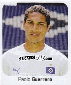 Figurina Paolo Guerrero - German Football Bundesliga 2006-2007 - Panini