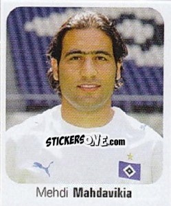 Cromo Mehdi Mahdavikia - German Football Bundesliga 2006-2007 - Panini