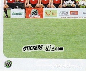 Sticker Team Sticker - German Football Bundesliga 2006-2007 n. 253 - Panini