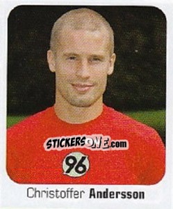 Cromo Christoffer Andersson - German Football Bundesliga 2006-2007 - Panini