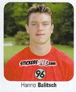 Sticker Hanno Balitsch - German Football Bundesliga 2006-2007 - Panini