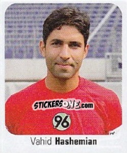 Cromo Vahid Hashemian - German Football Bundesliga 2006-2007 - Panini