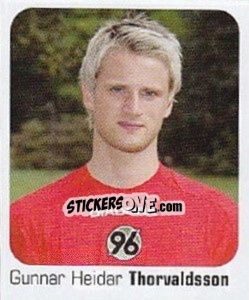 Sticker Gunnar Heidar Thorvaldsson - German Football Bundesliga 2006-2007 - Panini