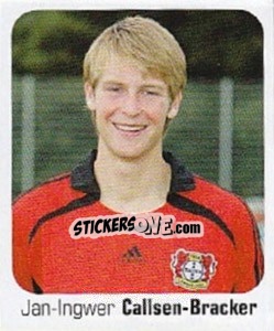 Sticker Jan-Ingwer Callsen-Bracker - German Football Bundesliga 2006-2007 - Panini