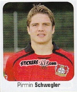 Cromo Pirmin Schwegler - German Football Bundesliga 2006-2007 - Panini
