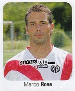 Cromo Marco Rose - German Football Bundesliga 2006-2007 - Panini