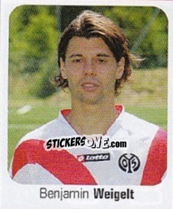 Sticker Benjamin Weigelt - German Football Bundesliga 2006-2007 n. 318 - Panini