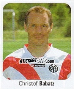 Sticker Christof Babatz - German Football Bundesliga 2006-2007 - Panini