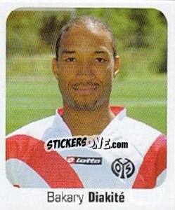 Cromo Bakary Diakité - German Football Bundesliga 2006-2007 - Panini