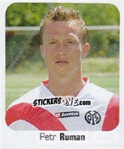 Sticker Petr Ruman - German Football Bundesliga 2006-2007 n. 328 - Panini