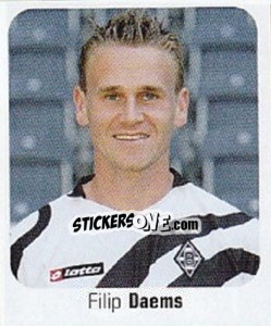 Cromo Filip Daems - German Football Bundesliga 2006-2007 - Panini