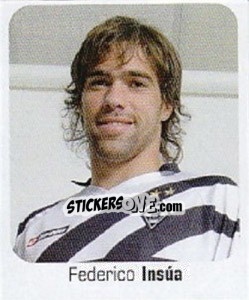 Sticker Federico Insua - German Football Bundesliga 2006-2007 - Panini