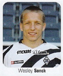 Sticker Wesley Sonck - German Football Bundesliga 2006-2007 - Panini