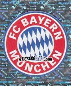 Figurina FC BAYERN MüNCHEN - Glitter - Badge - German Football Bundesliga 2006-2007 - Panini