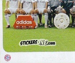 Figurina Team Sticker - German Football Bundesliga 2006-2007 - Panini