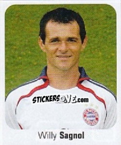 Sticker Willy Sagnol - German Football Bundesliga 2006-2007 - Panini