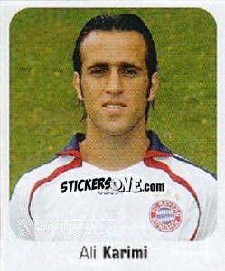 Cromo Ali Karimi - German Football Bundesliga 2006-2007 - Panini