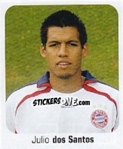 Sticker Julio dos Santos - German Football Bundesliga 2006-2007 - Panini