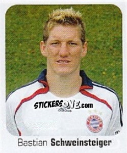 Cromo Bastian Schweinsteiger - German Football Bundesliga 2006-2007 - Panini