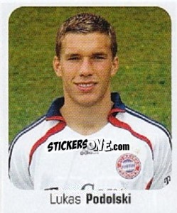 Figurina Lukas Podolski - German Football Bundesliga 2006-2007 - Panini