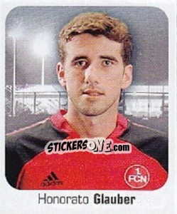 Sticker Honorato Glauber - German Football Bundesliga 2006-2007 - Panini