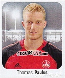 Sticker Thomas Paulus - German Football Bundesliga 2006-2007 - Panini