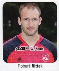 Sticker Robert Vittek - German Football Bundesliga 2006-2007 - Panini