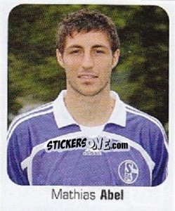 Cromo Mathias Abel - German Football Bundesliga 2006-2007 - Panini