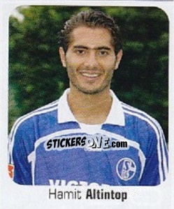 Cromo Hamit Altintop - German Football Bundesliga 2006-2007 - Panini