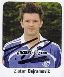 Sticker Zlatan Bajramovic - German Football Bundesliga 2006-2007 - Panini